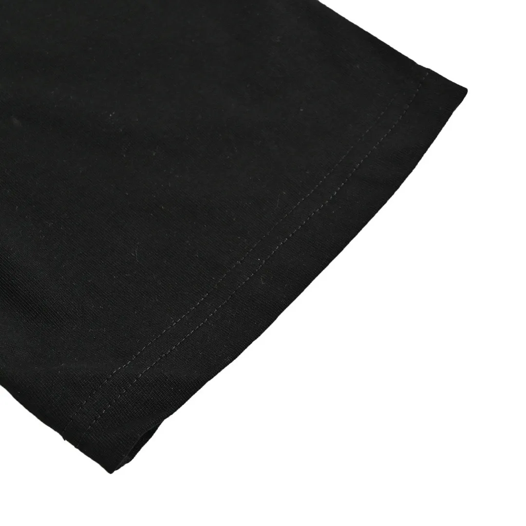 Louis Vuitton/Louis Vuitton 24ss presbyopic leather label fake pocket short sleeves